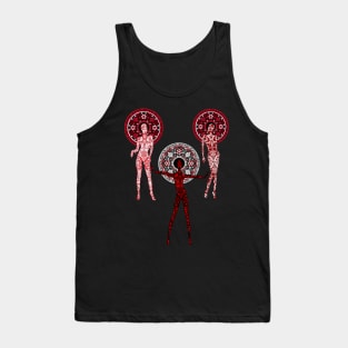 Alien Girl Group Tank Top